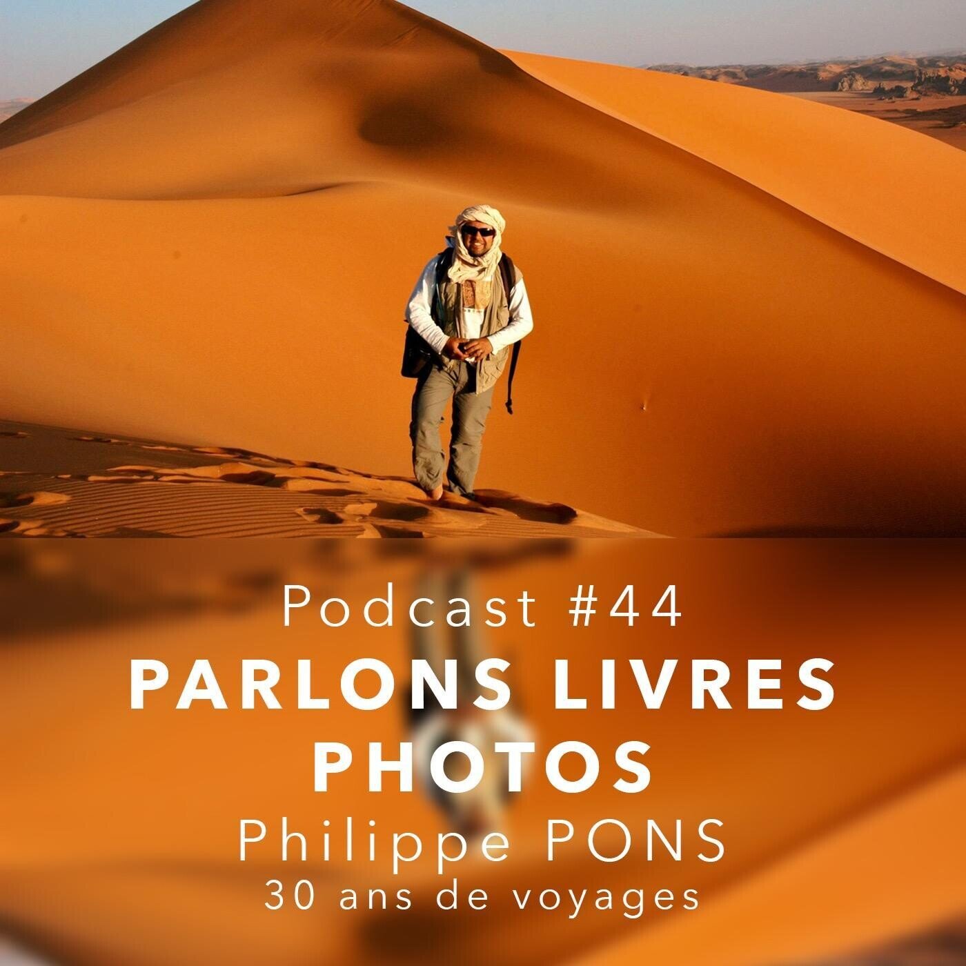 Philippe Pons, ancien cheminot et photographe voyageur, auteur du livre « 30 ans de voyage »