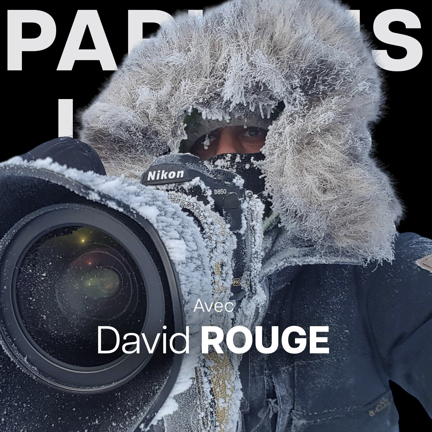 David Rouge, photographe animalier et aventurier, dans le Grand Nord
