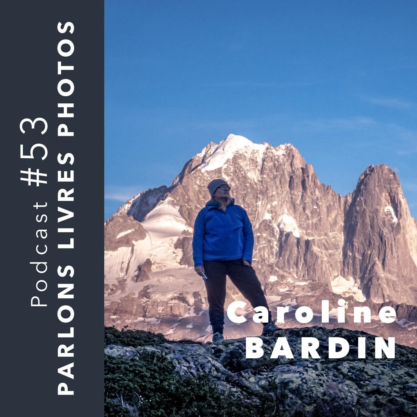 Caroline Bardin, photographe de paysage, dans la vallée de Chamonix